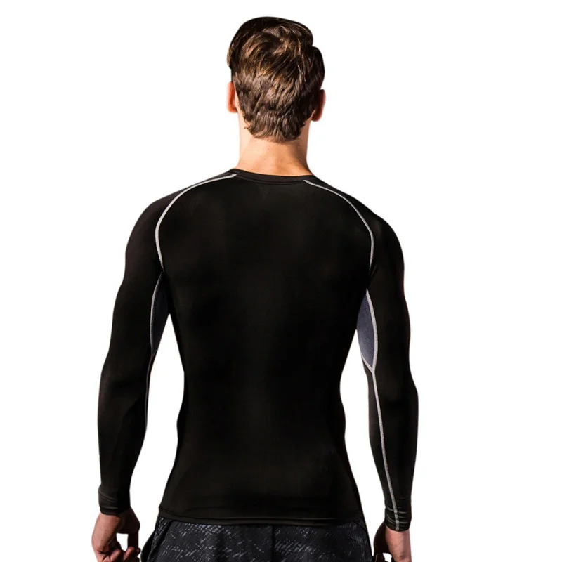 Outdoor Sports T-shirt Fitness Bodysuits Stretch Short-sleeved Quick-drying Compression T-shirt For workout Gym Running