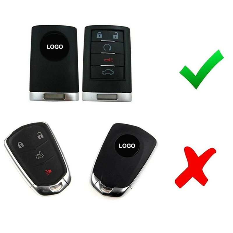 Красный брелок чехол для дистанционного ключа защитная оболочка Cadillac 2014 Up