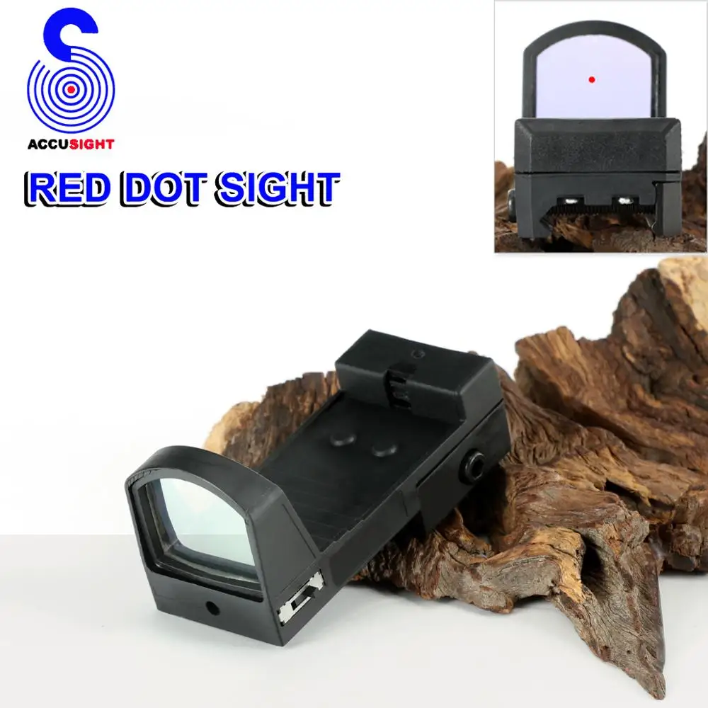 

Hot 20mm Rail Riflescope Hunting Optics Holographic Red Dot Sight Reflex 4 Reticle Tactical Scope Collimator Sight