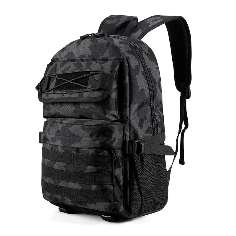 Black Camo Походный тактический рюкзак, нейлоновые камуфляжные сумки, Мужская большая армейская походная сумка, мужской военный рюкзак для путешествий, для спорта на открытом воздухе XA911WA - Цвет: Black Camo