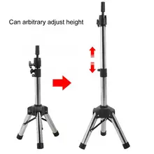 Парикмахерский тренировочный инструмент штатив парик голова форма держатель Подставка Кронштейн ложная голова форма подставка для волос Инструменты для укладки парик голова стенд