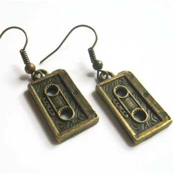 

Cassette Tape Earrings, 80's Earrings, 90's Earrings, Personality Earrings, Hipster Earring Gift for Music Lover