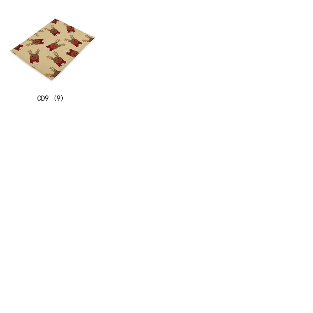 4 шт. рождественские украшения для дома Снежинка Noel Tree вечерние свадебные украшения подарок Adornos De Navidad настольные салфетки Kerst Xmas