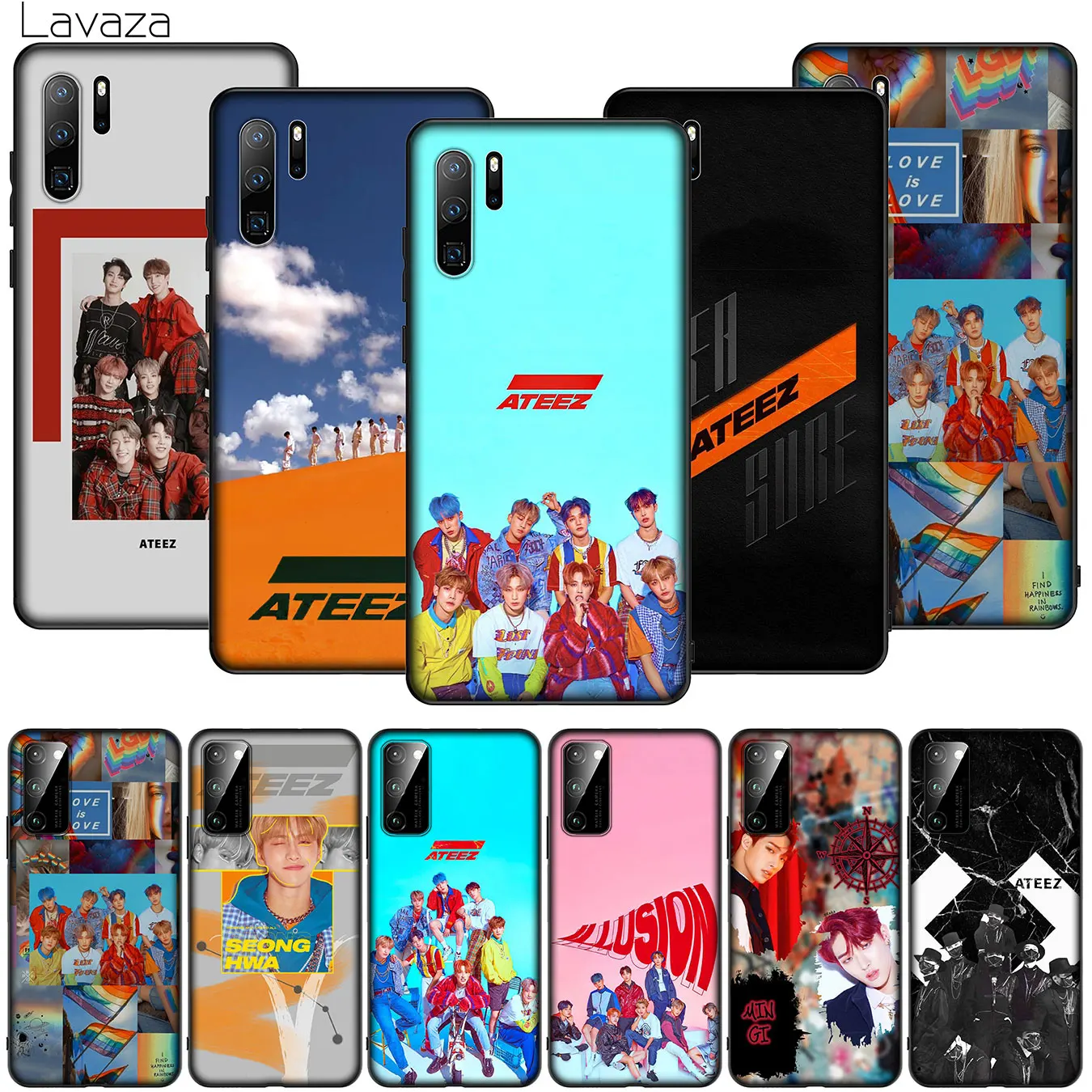 Жесткий чехол для телефона ATEEZ KPOP iPhone XR X XS 11 Pro Max 10 7 8 6 6S 5 5S SE 4S 4 |