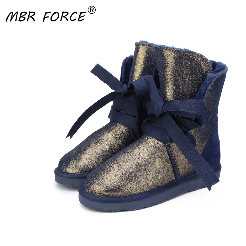 MBR FORCE/классические модные женские зимние ботинки в австралийском стиле Зимние из
