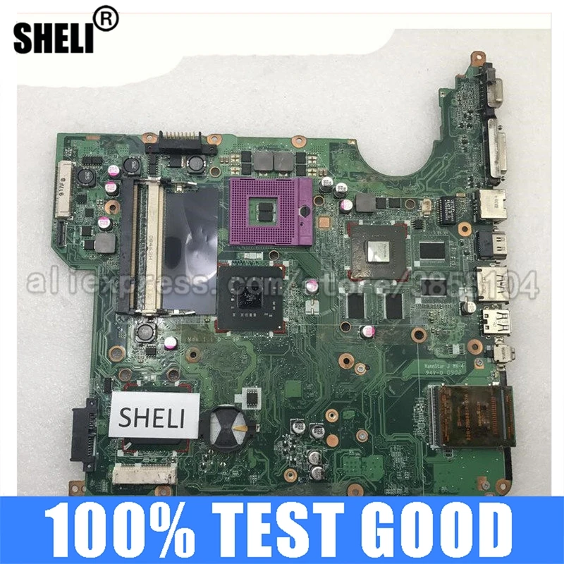 SHELI для HP DV5 материнская плата с G96-630-A1 видеокарта DAQT6AMB8G0 482870-001 504641-001 аккумулятор