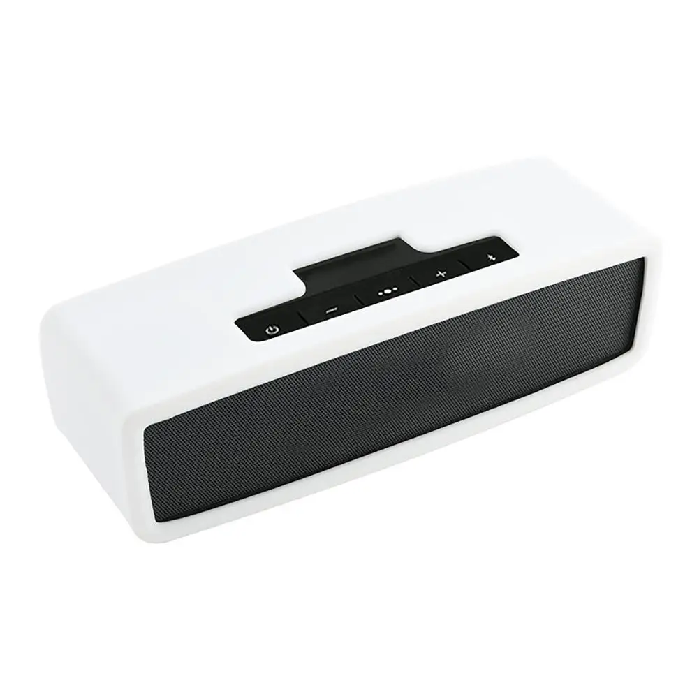 White Защитный чехол Портативный противоударный силиконовый чехол для Bose Mini 1/2 Bluetooth аудио - Цвет: White