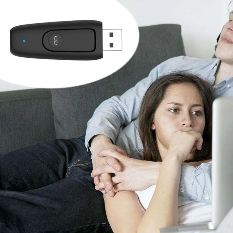 Bluetooth 5,0 передатчик USB адаптер 3,5 мм AUX Jack беспроводной ключ пусковой установки