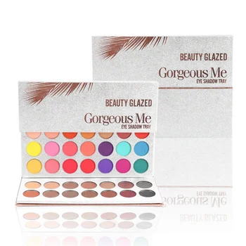 

Beauty Glazed 63 Colors EyeShadow Palette Powder Makeup Soft Eyeshadow Pigments Easy to Wear Shimmer Matte Eyeshadow