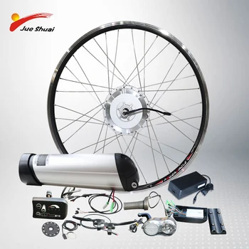 

36V 500W eBike Kit 36V10AH Lithium Battery ebike Electric Bike Conversion Kit Front Rear Hub Motor Wheel Max Speed 25km/h