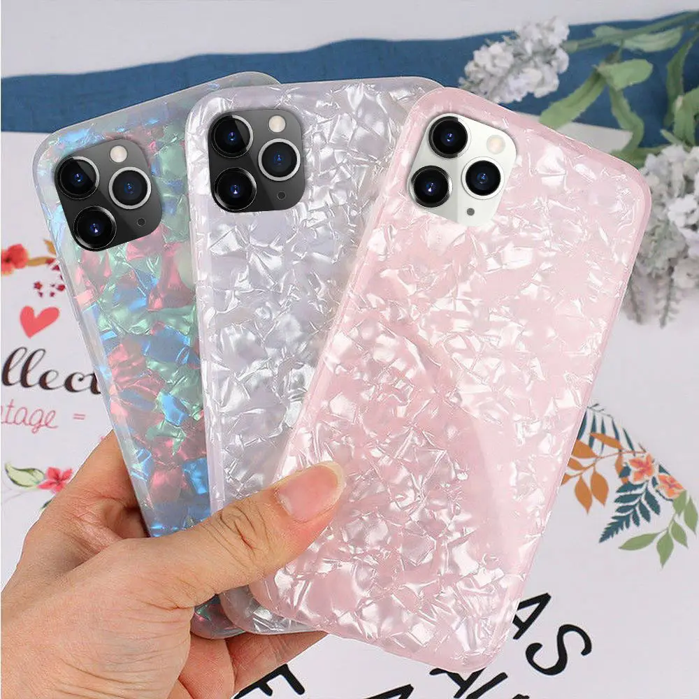 LLZ.COQUE глянцевый мраморный мягкий чехол для IPhone SE 2020 11 Pro Max Xr X Xs 7 Plus 8 6S 6 телефона