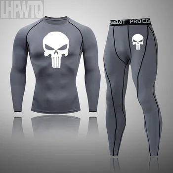 

New Thermal Underwear For Men Male Thermo Clothes Long Johns Sets Thermal Tights Winter Long Compression Underwear Quick Dry
