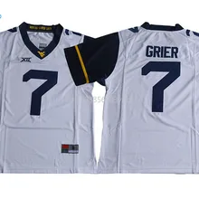 Новое поступление, высокое качество, Will Grier#7, Молодежная Футболка для колледжа, трикотажные изделия, S-XXXL