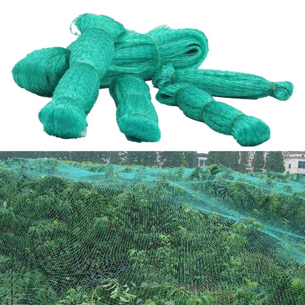 

1 Pc Garden Plant Nylon Protection Net 4x10m 4x15m Anti Bird Dust-proof Plant support Fence Netting Crops Fruit Protective Fence