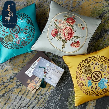 

Cushion cover sofa cover cushion car practical cushion cover ancient China dragon pattern