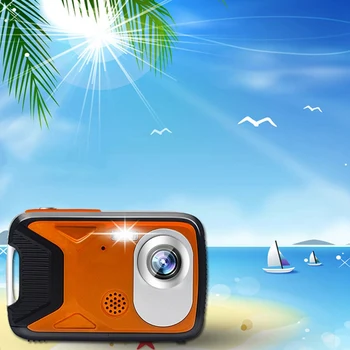 

Waterproof Digital Camera 2.8 Inch Camcorder 21MP Video Recorder Self-Timer DV Video Underwater Camera 5 Meters Waterproof Digit