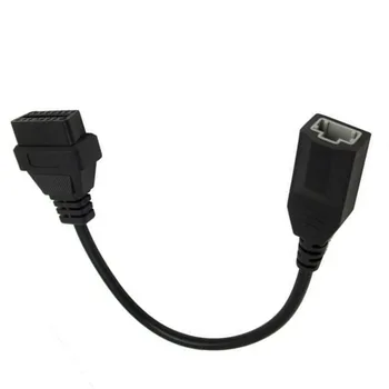 

OBD Adapter Cable Female 3 Pin Diagnostic cord Black Replacement Line OBD2 Adapter For Honda