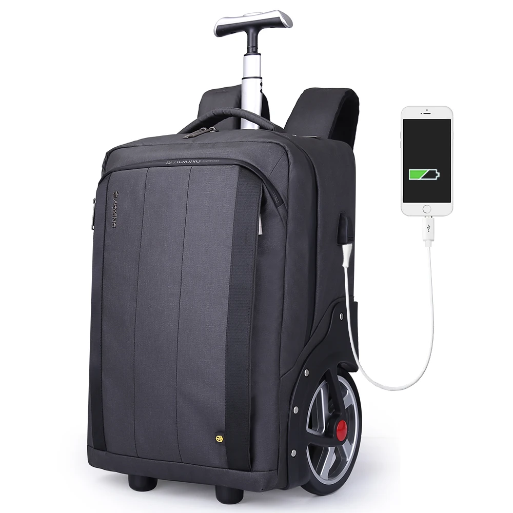 Carrello trolley porta zaino borsa da scuola valigia viaggi borsa in  alluminio leggero e richiudibile