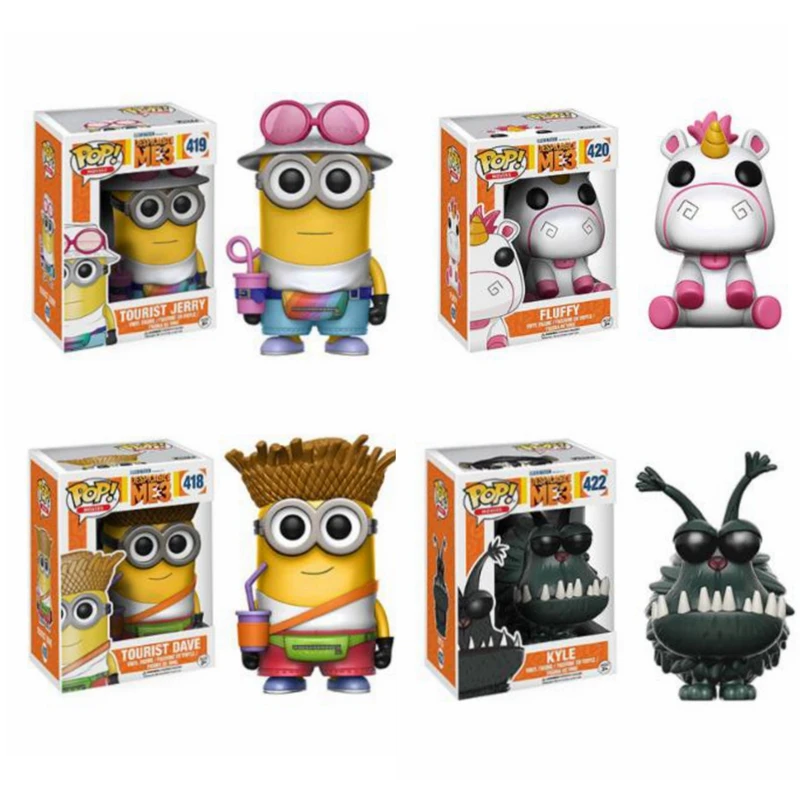 Funko поп Единорог пушистые фигурки героев виниловые модели куклы Brinquedos Коллекция