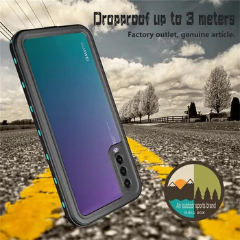 

Redpepper Shellbox Series Diving Underwater Waterproof Anti-Knock Protection Cover for Huawei P20 Pro