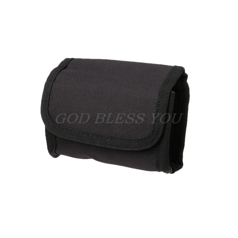 Тактический 10 Круглый держатель для перезарядки ружья Shotshell Pouch12 калибр 20 г картридж M7DC - Цвет: Черный цвет