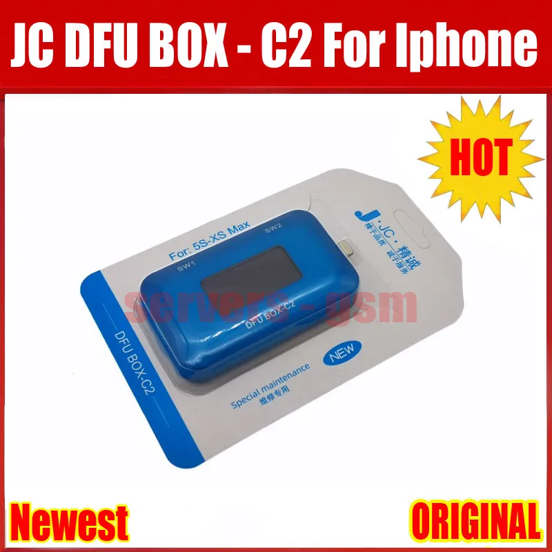 JC DFU Box-C2 iPhone backplane восстанавливает ток SLN ECID информации считывания модели USB напряжения экрана