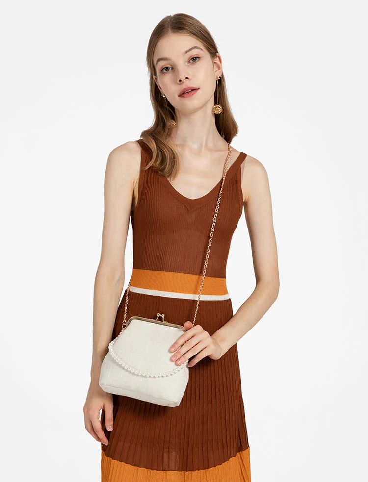 vintage bag bags women beads chain shoulder crossbody bag bags women's handbags (14)