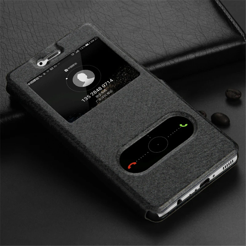 Wallet Flip Case for Xiaomi Redmi 5 Plus 5A 4X 4A S2 View Window Leather For Note 4 Pro Coque Phone Back Bag |