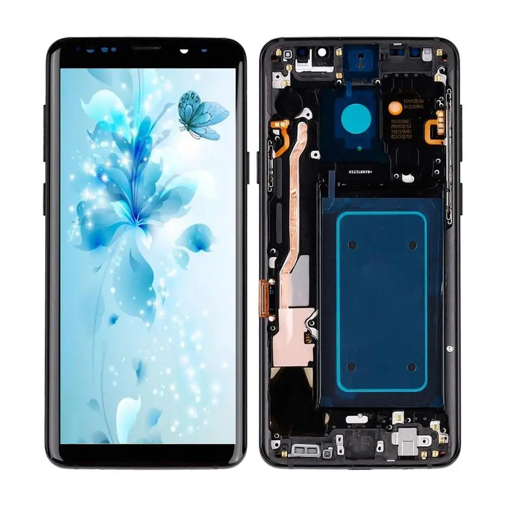 

6.2 inch Super OLED LCD For Samsung Galaxy S9 Plus G965 With Frame LCD Display With Touch Screen Digitizer Assembly LCD screen