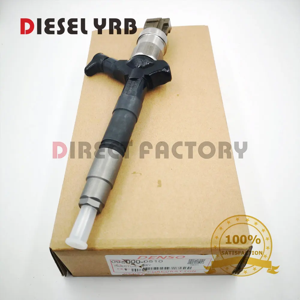 4 шт. инжектор 095000-0510 Common Rail Инжектор для X-Trail T30 2.2L 16600-8H800
