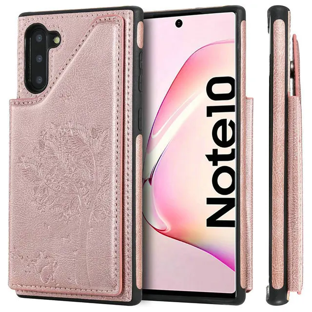 Кошелёк на магните Etui для samsung Galaxy Note 10 Plus чехол Note10+ samsung Note 10 кожаный чехол для Coque samsung Note10 Plus чехол