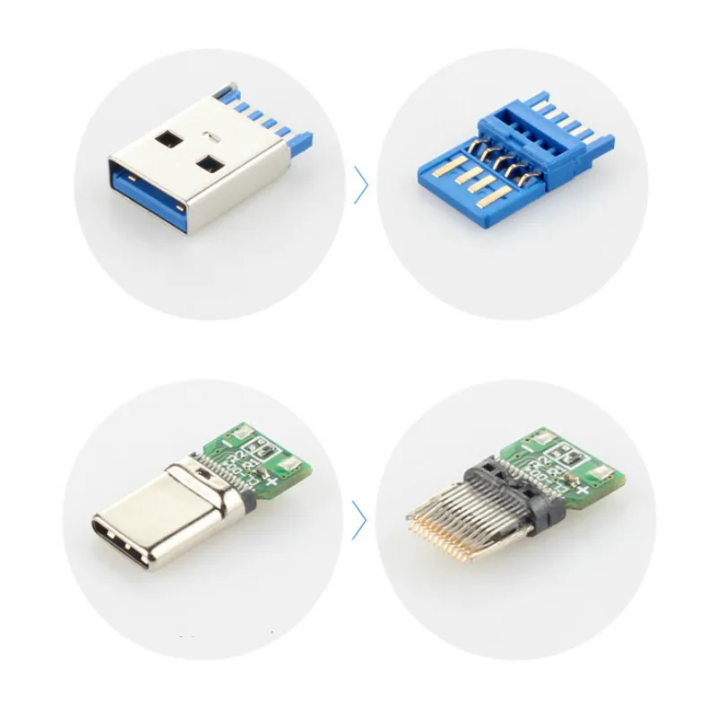 USB-C Qiuck зарядка 3,0 USB 3,1 type C кабель для samsung Galaxy Note 8 S8 Plus 3A type-C USB кабель для передачи данных
