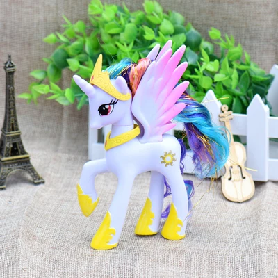 

Unicorn Pets Horse Sun Princess PVC Toy Figures