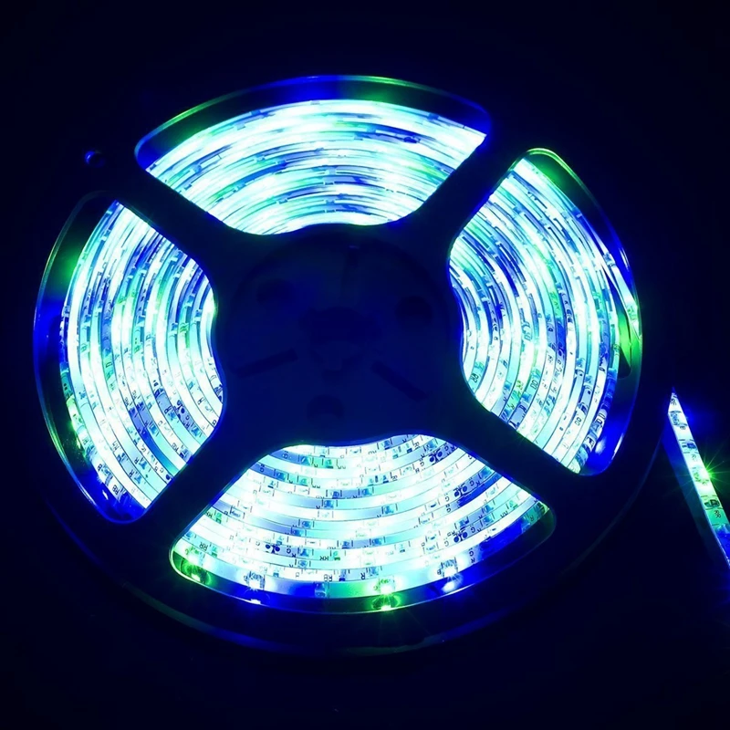 Светодиодные ленты 5 м 300 3528 SMD RGB пульт дистанционного управления Управление