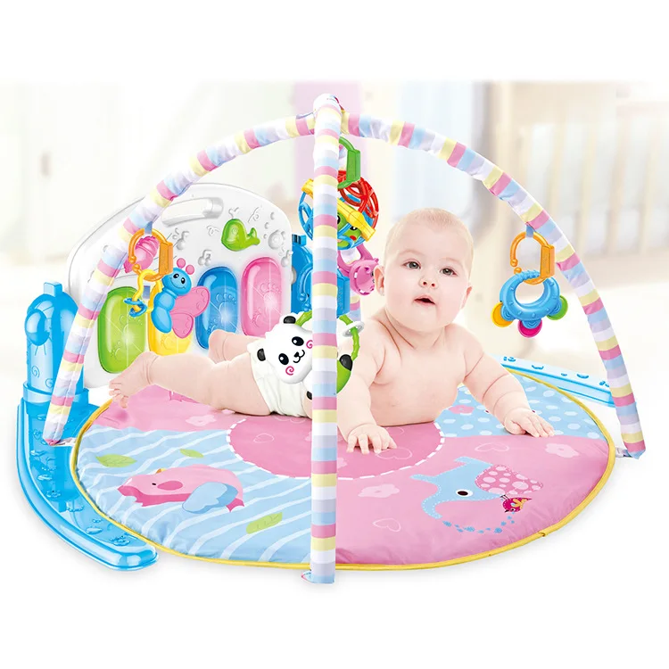 

Infant Harmonium Rattle Fitness Rack Early Education Pacify Music Story Multi-functional Game Blanket 0-3-Year-Old