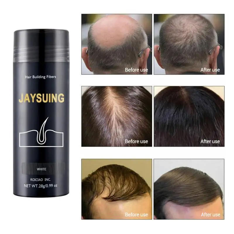 Línea de pelo de fibra de construcción, reparador modificado, sombra para la pérdida de cabello, polvo para recorte, maquillaje, corrector de pelo, cobertura Natural, Belleza