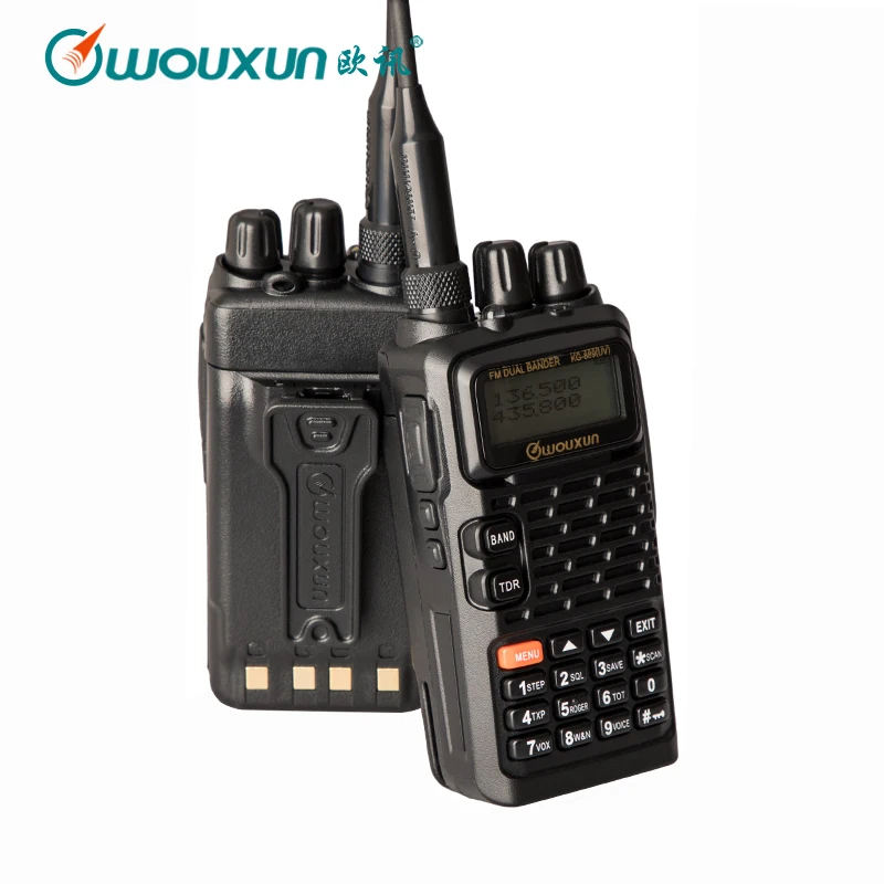 Wouxun KG-889 иди и болтай Walkie Talkie S радиостанции VHF/UHF Водонепроницаемый двухполосный Любительское радио, Си-Би радиосвязь станции двухстороннее радио трансивер