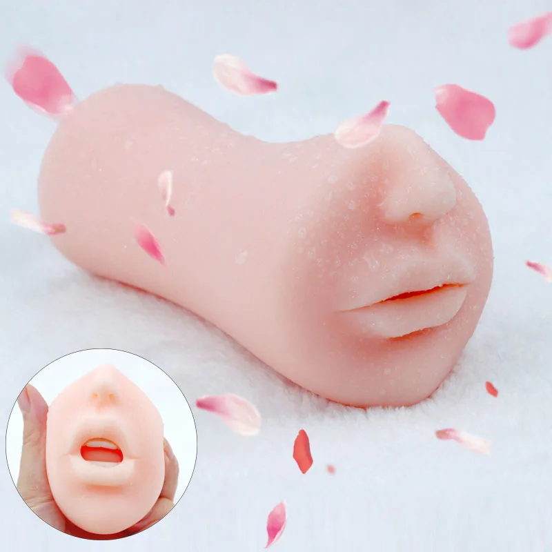 Секс-игрушки для мужчин Реалистичная Вагина оральная 3D Глубокая глотка с языком