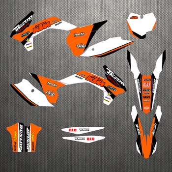 

Motorcycle stickers custom complete tool graphics background decal sticker quantity luster team KTM SXF13-15 EXC XCF 14-16 2016