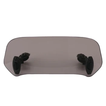 

Transparent Motorcycle Risen Adjustable Wind Screen Windshield Spoiler Air Deflector for Honda BMW F800 R1200GS KAWASAKI YAMAHA