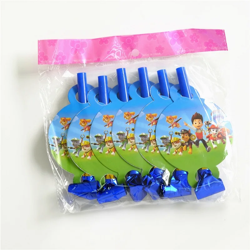 Набор игрушек Paw patrol, фигурки pow patrol, игрушки Patrulla Canina Juguetes patrol paw, вечерние украшения на день рождения, подарки - Цвет: 6pcs