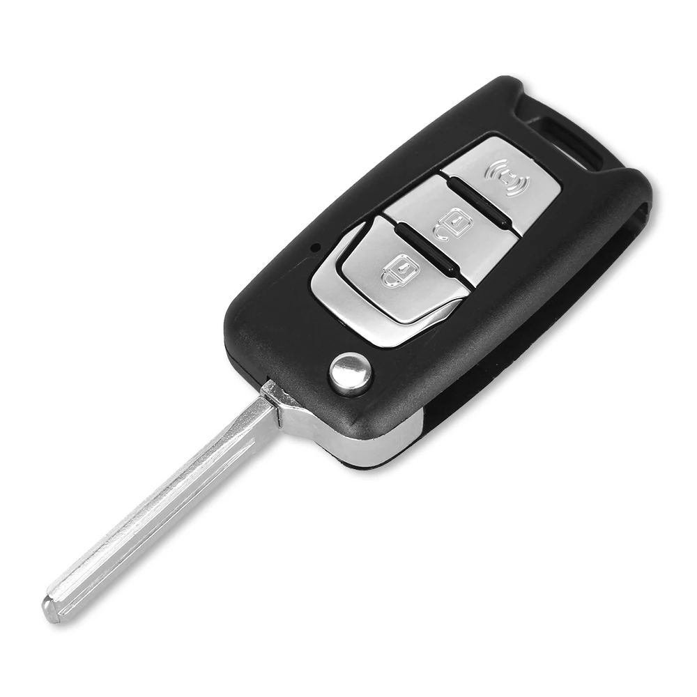 Складной чехол KEYYOU для автомобильного ключа с дистанционным управлением 3 кнопки