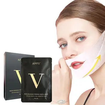 

1pcs V Shape Mask Face Mask Slimming Mask For Chin Line Contour Lifting Up Firming Moisturizing Tighten Skin Face Care Tools