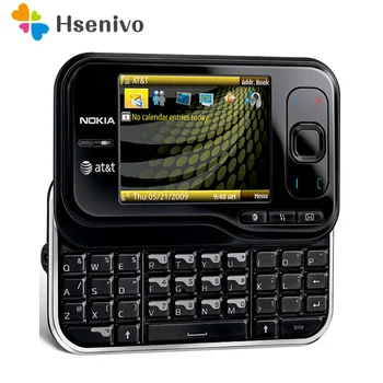 Перейти на Алиэкспресс и купить Разблокированный Мобильный телефон Nokia 6790, 2,4-дюймовый, 3G, Bluetooth, FM-радио, с поддержкой Bluetooth, 6790