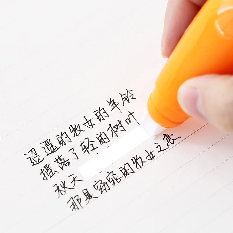 Correction Tape Correction Strap Correction Supplies Super Cute Carrot Vegetable Correction Tape School Office Supply Student Creative Stationery Kid Gift