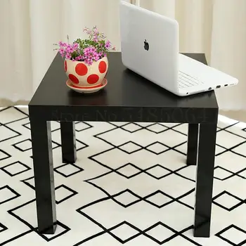 

Simple Modern Small Coffee Table Wooden Square Table Pull Side Table Bedside Table 55 Cm Long Small Table Supermarket