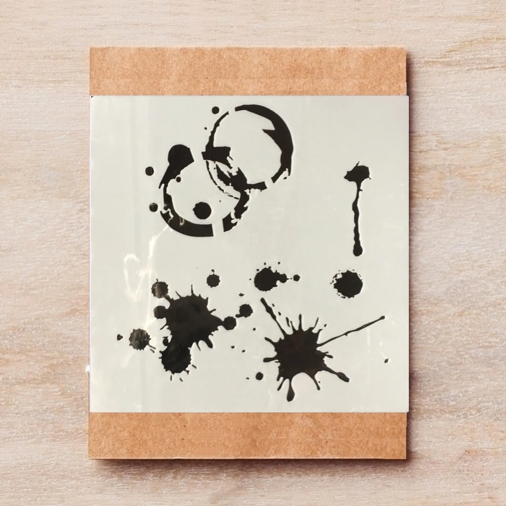 

14*13cm Ink Point Dot Circle DIY Layering Stencils Painting Scrapbook Coloring Embossing Album Decorative Template