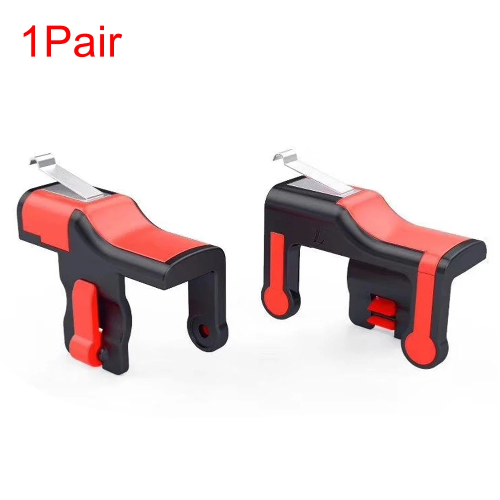 

Transparent Shooter Controller ABS Gamepad Gaming Trigger Handle Mobile Phone Stable Fire Button