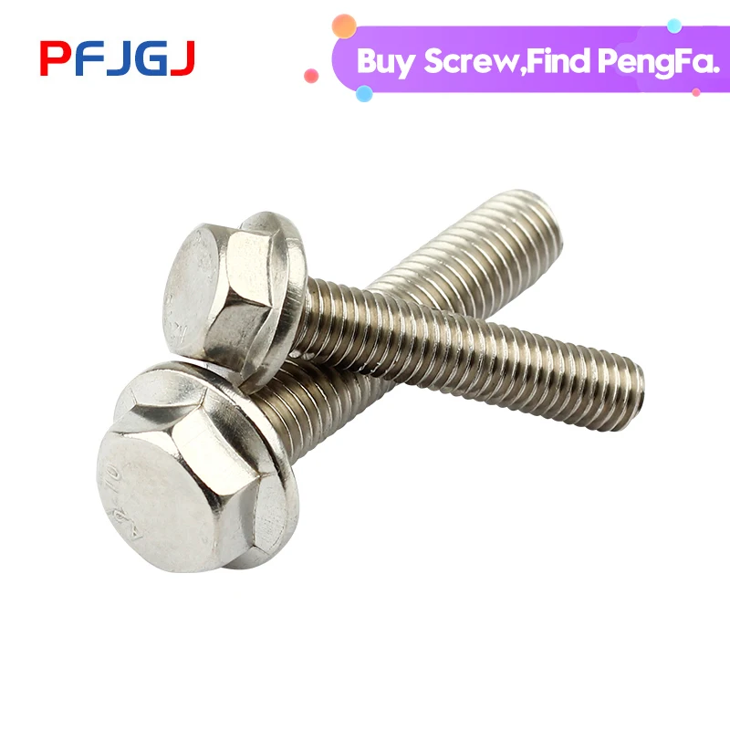 Шестигранные винты Peng Fa M5M6M8M10 GB5789 304 из нержавеющей стали с шестигранными