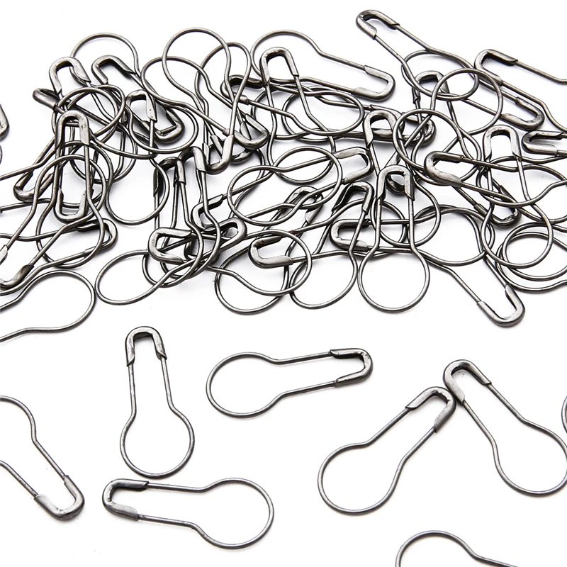 100pcs Assorted Safety Pins for DIY Sewing & Crafting